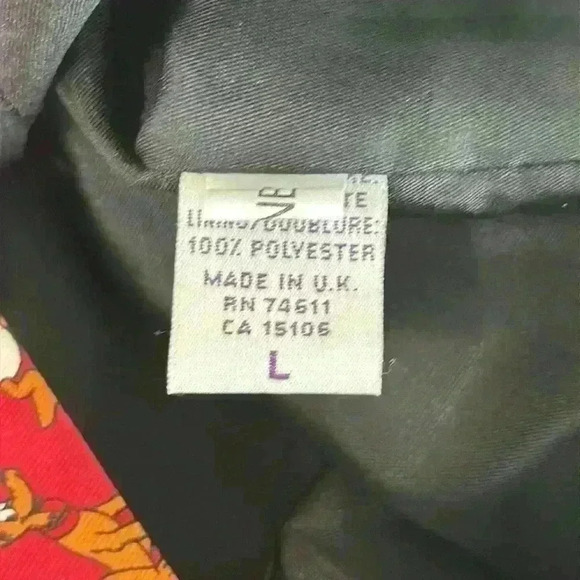 Vintage made in the UK Disney vest by Art of Silk size large - Picture 9 of 10